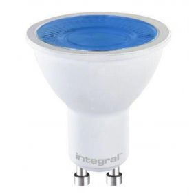 Integral LED-spot - Ø 5 x 5,6 cm - GU10 - 5W niet dimbaar - blauw