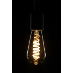 Segula LED lamp - Ambient Line - dim to warm - Ø 6,5 x 14,5 cm - E27 - 6,2W dimbaar - 2700K tot 2000K - transparant