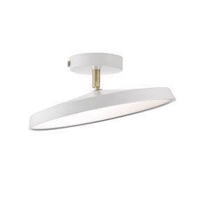 Design for the People Kaito Pro 30 - plafondverlichting - Ø 30 x 11,7 cm - 14W dimbare LED incl. - wit