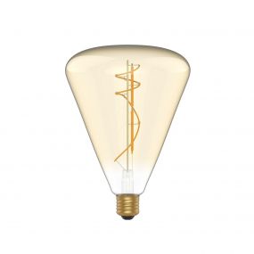 Creative Cables LED lamp Cone - Ø 14 x 20 cm - E27 - 8,5W - 2200K - amber