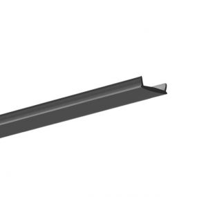 KLUS Liger - zwarte transparante afdekkap - 200cm lengte