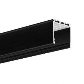 KLUS Lipod - LED profiel - 2,6 x 2,45 cm - 300cm lengte - zwart