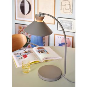 Nordlux Dial - tafellamp - Ø 25 x 51 cm - grijs