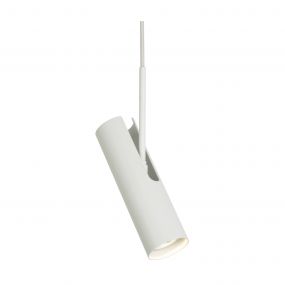 Design for the People Mib 6 - hanglamp - Ø 10,5 x 29,5 cm - wit