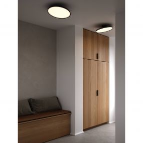 Design for the People Kaito Pro 40 - plafondverlichting - Ø 40 x 11,7 cm - 24W dimbare LED incl. - zwart