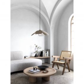 Design for the People Maple - hanglamp - Ø 55 x 28 cm - bruin