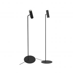 Design for the People Mib 6 - vloerlamp - 141 cm - zwart