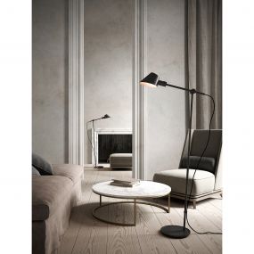 Design for the People Stay - vloerlamp - 58 x 25 x 129,2 cm - zwart