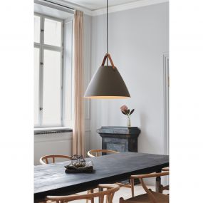 Design for the People Strap 48 - hanglamp - Ø 48 x 56,15 cm - beige