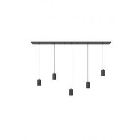 Calex - hanglamp - 14 x 2,5 x 133 cm - zwart 