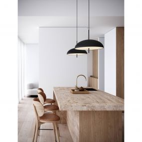 Design for the People Versale - hanglamp - Ø 49,5 x 41 cm - zwart