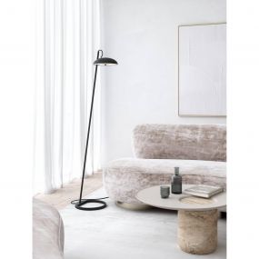 Design for the People Versale - vloerlamp - 140 cm - zwart