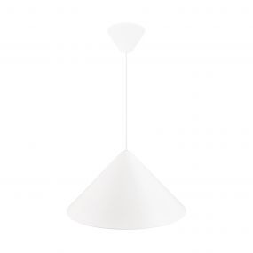 Design for the People Nono 49 - hanglamp - Ø 49 x 32,3 cm - wit