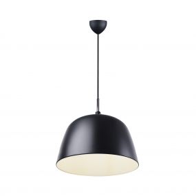 Design for the People Norbi 40 - hanglamp - Ø 30 x 45,3 cm - zwart
