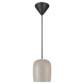 Nordlux Notti - hanglamp - Ø 10 x 120 cm - grijs 