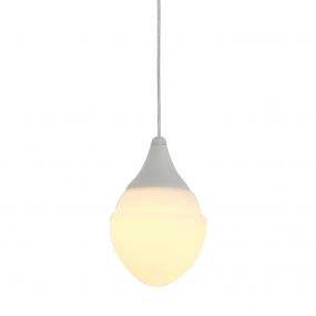 Maxlight Multi - hanglamp - Ø 15 x 120 cm - 5W LED incl. - wit