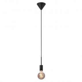 Nordlux Paco - hanglamp - Ø 4,2 x 217,3 cm - zwart