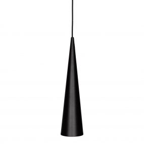 Projectlight Athena - hanglamp - Ø 8 x 200 cm  - zwart