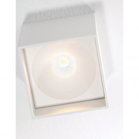 Artdelight Brock - plafondverlichting - 10 x 10 x 10 cm - 7W dimbare LED incl. - wit