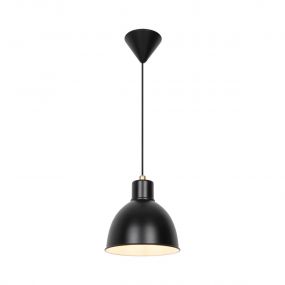 Nordlux Pop - hanglamp - Ø 21,5 x 220 cm - zwart 