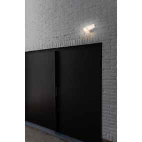 Lutec Artica - buiten wandverlichting met bewegingsmelder - slimme verlichting - Lutec Connect - 12 x 28 x 14,5 cm - 14,5W LED incl. - IP44 - wit