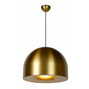 Lucide Akron - hanglamp - Ø 50 x 240 cm - mat goud/messing