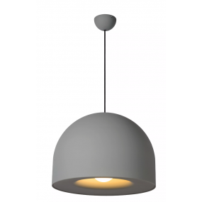 Lucide Akron - hanglamp - Ø 50 x 240 cm - grijs
