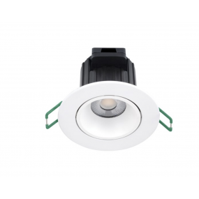 Sylvania Start Spot - inbouwspot - Ø 86 mm, 72mm inbouwmaat - 9W dimbare LED incl. - IP44 - wit