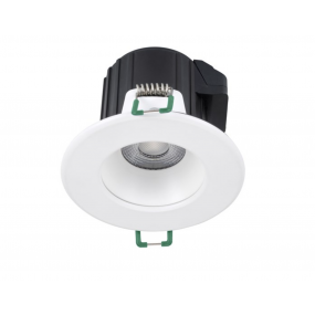 Sylvania Start Spot - inbouwspot - Ø 86 mm, 72 mm inbouwmaat - 9W dimbare LED incl. - IP65 - wit