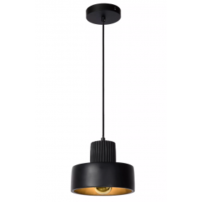 Lucide Ophelia - hanglamp - Ø 20 x 150 cm - zwart