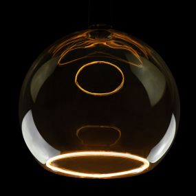 Segula LED lamp - Floating Line - Ø 30 x 33 cm - E27 - 8W dimbaar - 1900K - gerookt