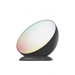 Calex Smart Moodlight - dimfunctie en instelbare lichtkleur via app -  Ø 17,5 x 9,2 cm - 5W LED incl. - zwart
