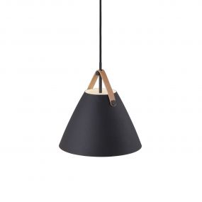 Design for the People Strap 27 - hanglamp - Ø 27 x 334,55 cm - zwart