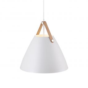 Design for the People Strap 36 - hanglamp - Ø 36 x 43,75 cm - wit