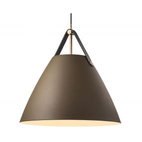 Design for the People Strap 48 - hanglamp - Ø 48 x 56,15 cm - beige
