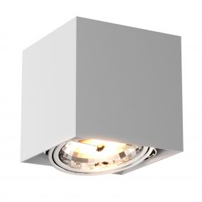 Zuma Line Box SL1 - opbouwspot - 12 x 12 x 12 cm - wit (stockopruiming!)