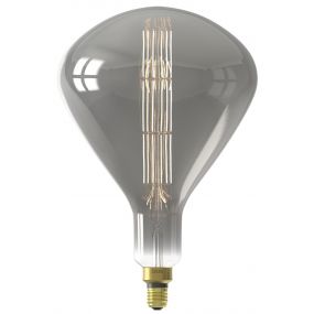 Calex Sydney LED lamp - Ø 20 x 40,8 cm - E27 - 8W - dimbaar - 1800K - titanium