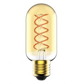 Nordlux LED filament lamp - Ø 4,5 x 11 cm - E27 - 5W dimbaar - 2000K - amber