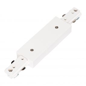 Projectlight Railsysteem - voedingsconnector - 18 x 3,5 x 1,8 cm - wit