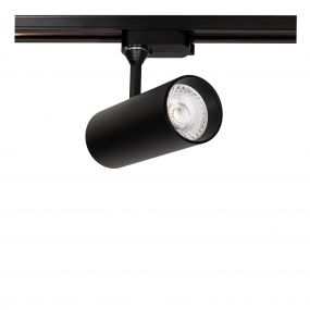 Projectlight Gemini - railspot - 6,5 x 12 x 18 cm - 13W dimbare LED incl. - zwart en goud