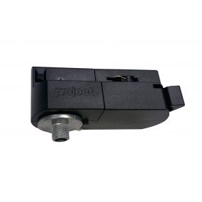 Projectlight - adapter voor pendel van maximum 2kg - 1-fase railsysteem - zwart