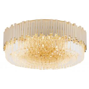 Maxlight Trend - plafondverlichting - Ø 60 x 22 cm - goud