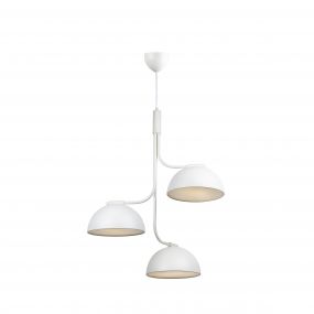 Design for the People Tullio - hanglamp - Ø 60 x 382 cm - wit