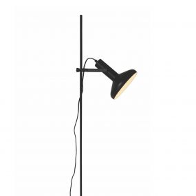 Artdelight Vectro - staanlamp - 151 cm - zwart