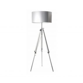 Artdelight Jewel - staanlamp - 150 cm - wit en chroom