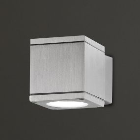 Maxlight Home Square - wandverlichting - 8 x 11 x 8 cm - IP54 - grafiet