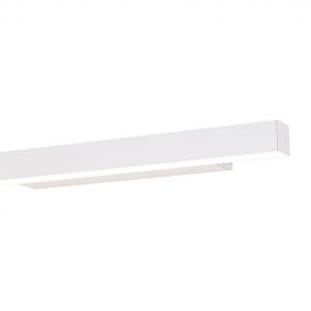 Maxlight Linear - wandverlichting - 57 x 10 x 4,5 cm - 18W LED incl. - IP44 - wit