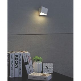 Artdelight Kapo - wandverlichting - 8 x 5,3 x 11 cm - 6W dimbare LED incl. - wit