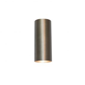 Artdelight Roulo2 - wandverlichting -  Ø 6,5 x 15,4 cm - licht brons