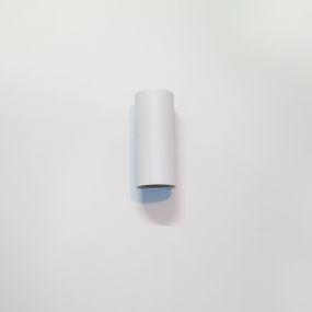 Artdelight Roulo1 - wandverlichting - Ø 6,5 x 15,4 cm - wit
